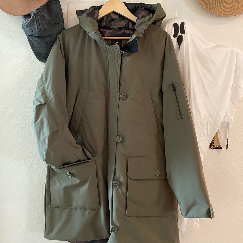 Army Green Snow Jacket Volcom - image 1